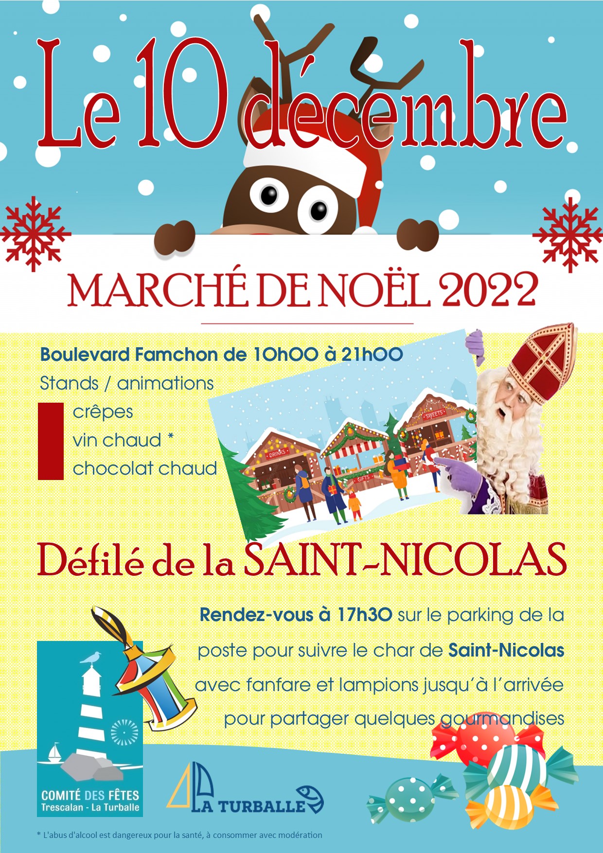 Marché De Noël Et Saint-Nicolas         10 Décembre 2022